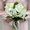 Букет невесты из белых калл