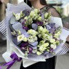Букет с эустомой и маттиолой Французский Сад