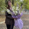 Букет с гладиолусами Талисман
