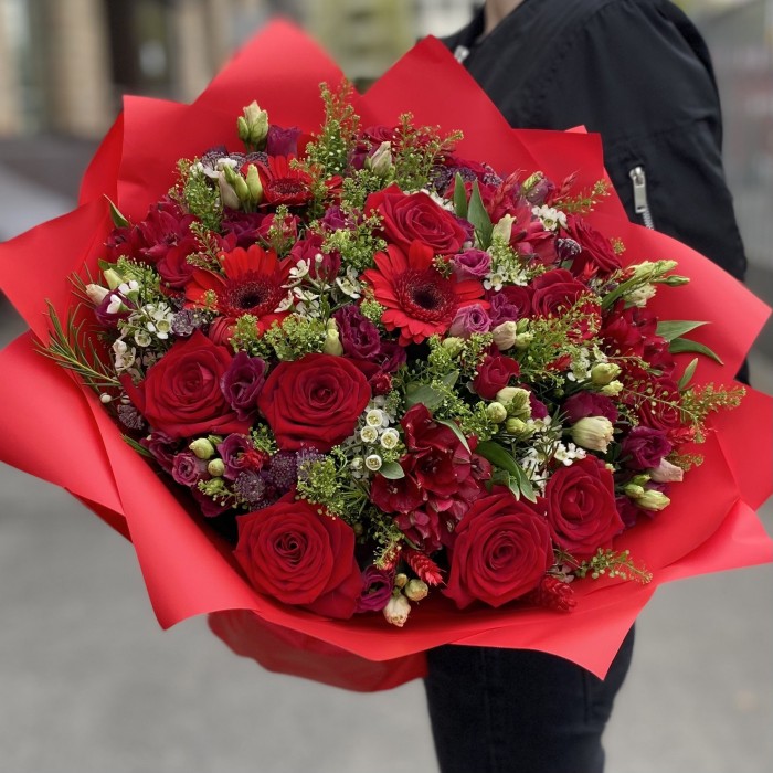 Букет с розами Интрига