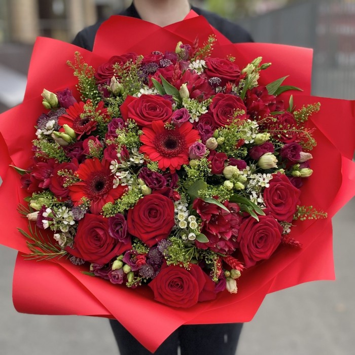 Букет с розами Интрига