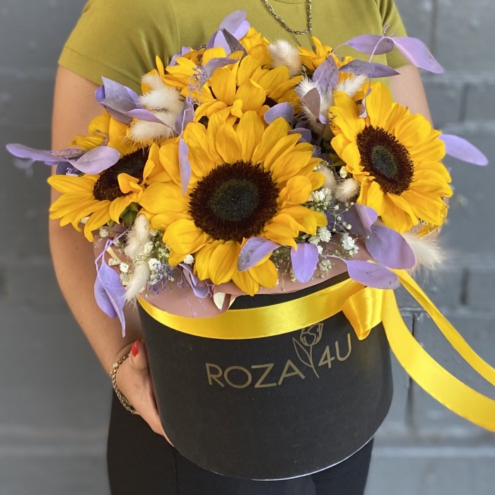 Композиция в коробке Яркие воспоминания