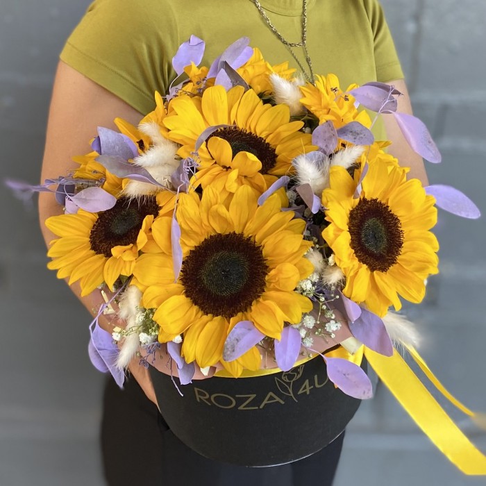 Композиция в коробке Яркие воспоминания