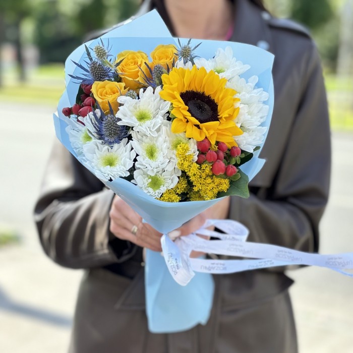 Букет в школу Начало Школьных Занятий