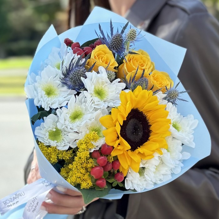 Букет в школу Начало Школьных Занятий