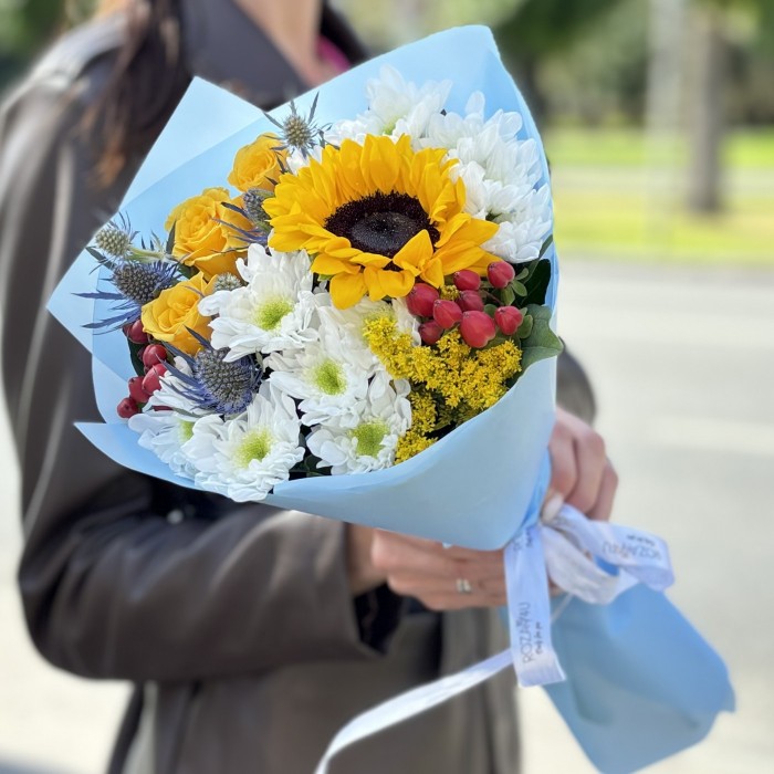 Букет в школу Начало Школьных Занятий