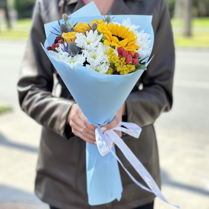 Букет в школу Начало Школьных Занятий