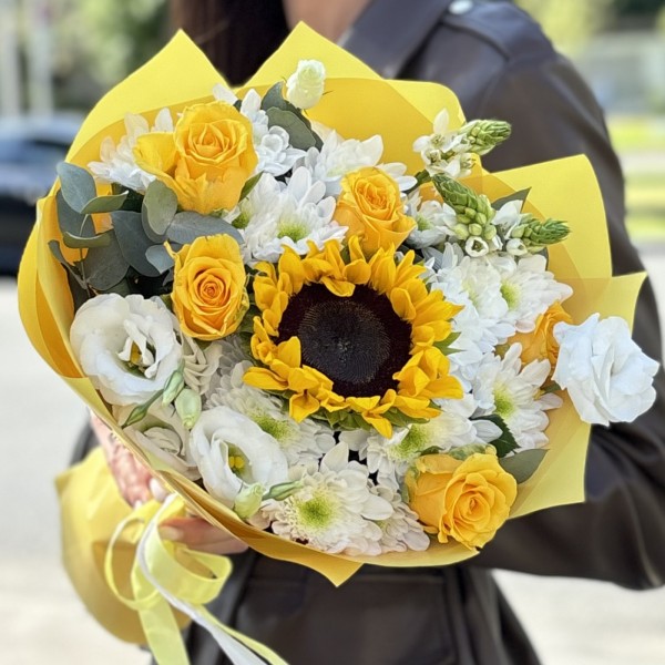 Букет в школу Солнечное Начало