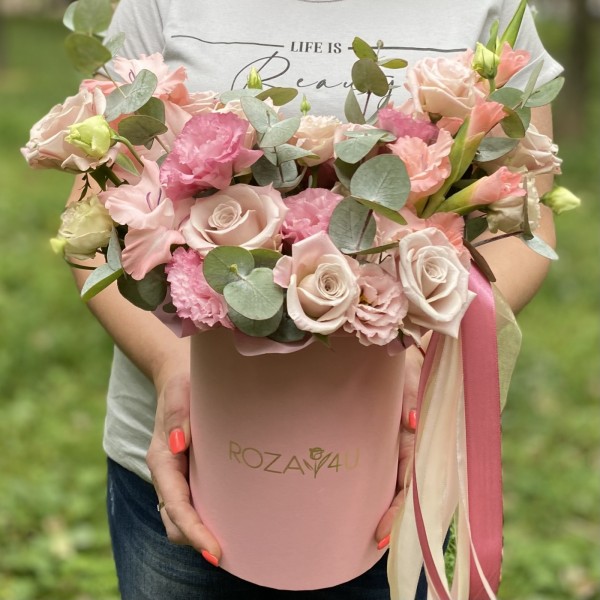 Цветы в коробке Летняя Ночь