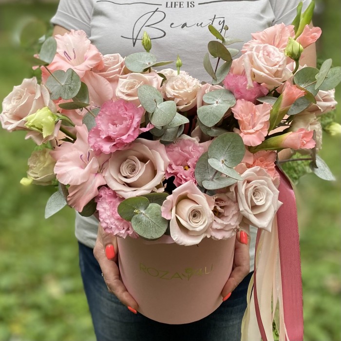 Цветы в коробке Летняя Ночь