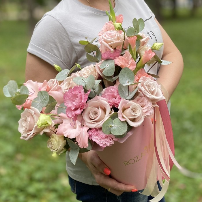 Цветы в коробке Летняя Ночь