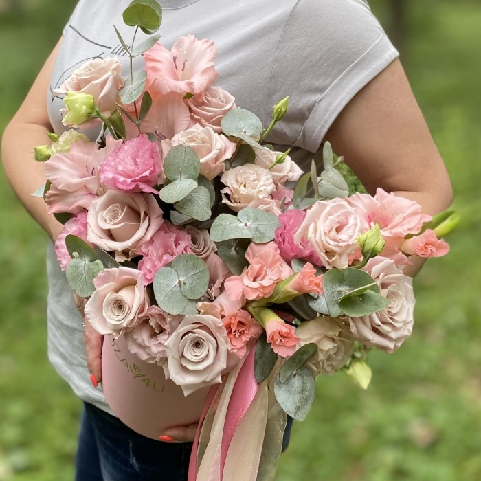 Цветы в коробке Летняя Ночь