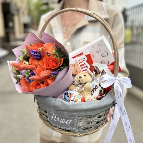 Детский набор в корзине Волшебное Детство