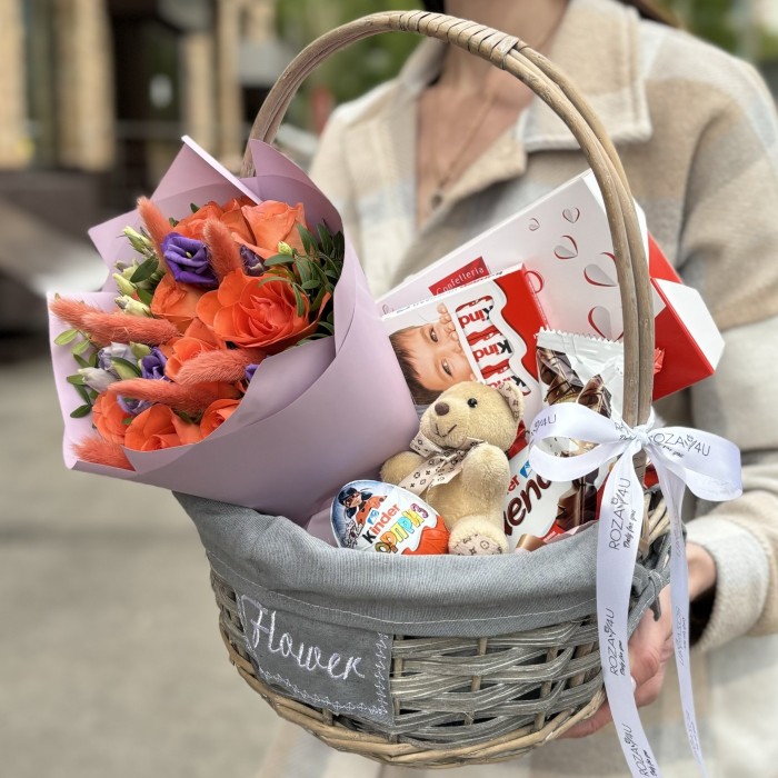 Детский набор в корзине Волшебное Детство