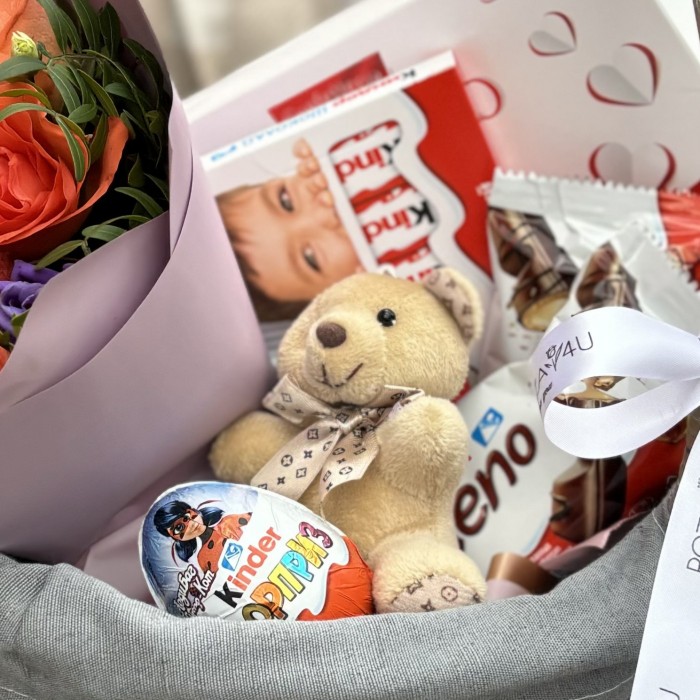 Детский набор в корзине Волшебное Детство