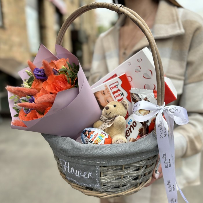 Детский набор в корзине Волшебное Детство