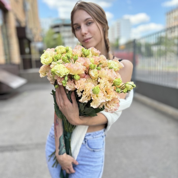 Эустома махровая  Шампань