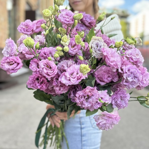 Эустома махровая лавандовая