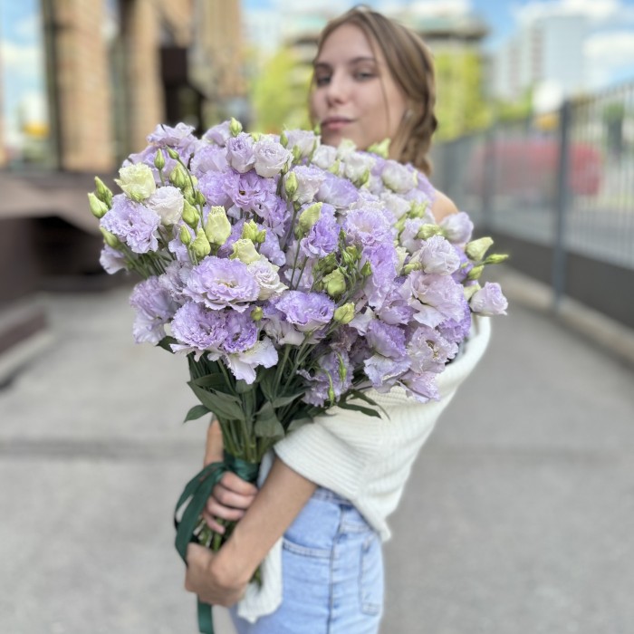 Эустома махровая лавандовая