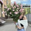 Эустома махровая розовая