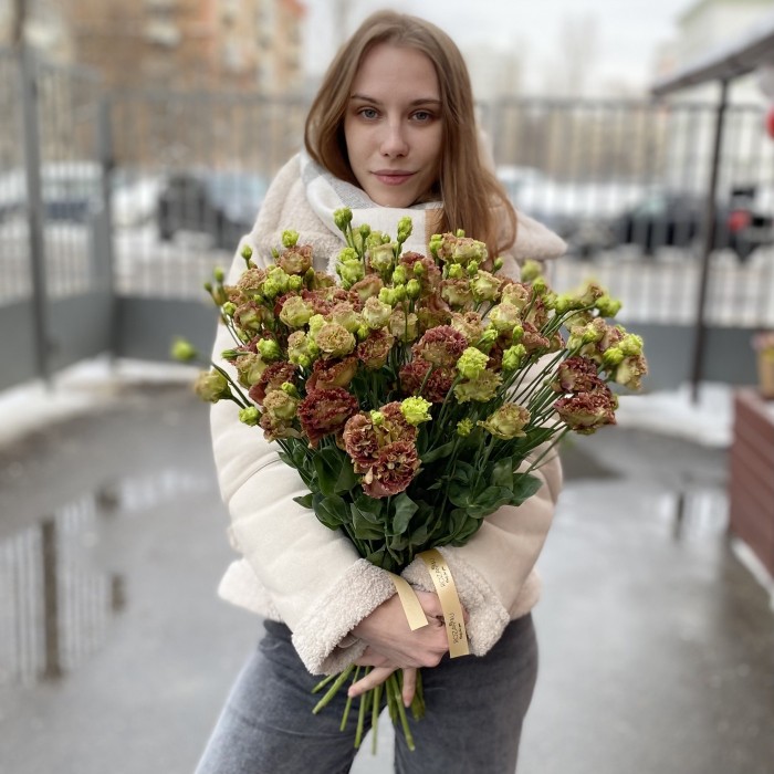 Эустома шоколадная