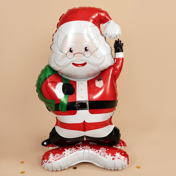 Фигура на подставке Дед Мороз с подаркам