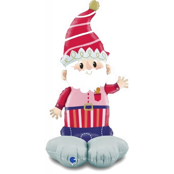 Шар Фигура на подставке Новогодний гном