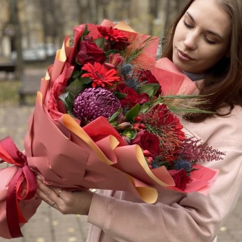 Цветочный реверанс к сорока - выбираем букет на 40-летие любимой женщины