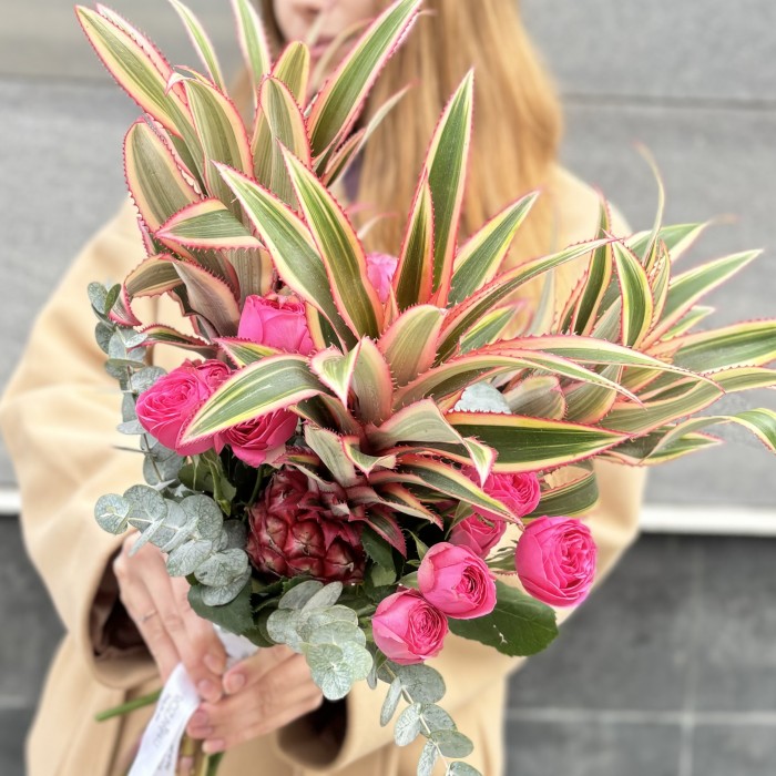 Интерьерный букет Яркие тропики