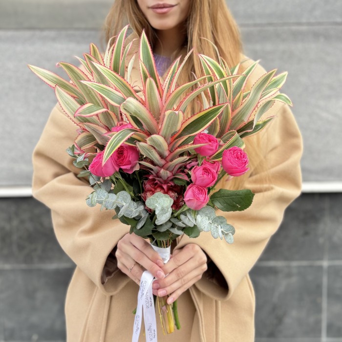 Интерьерный букет Яркие тропики