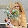 Интерьерный букет с ананасом