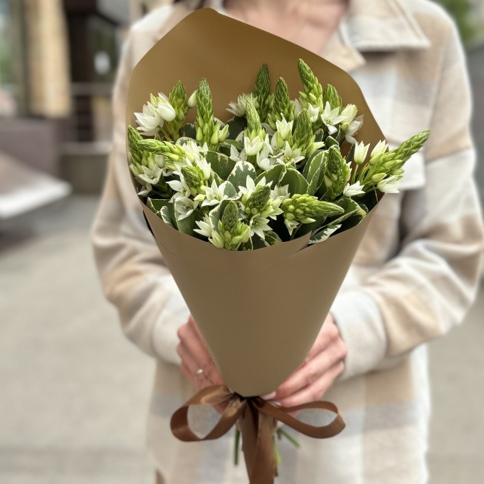 Интерьерный букет с орнитогалумом