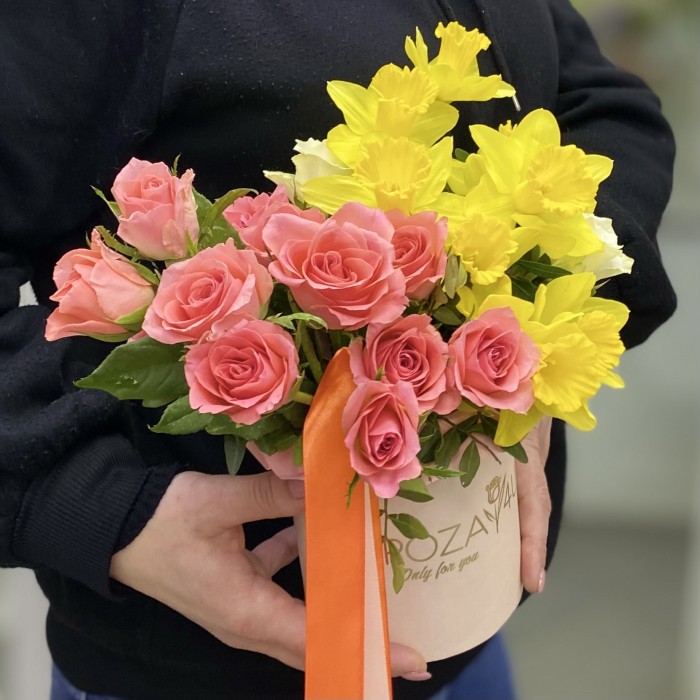 Композиция в коробке Летний сон