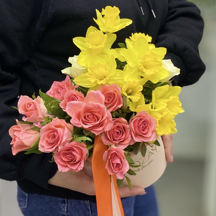 Композиция в коробке Летний сон