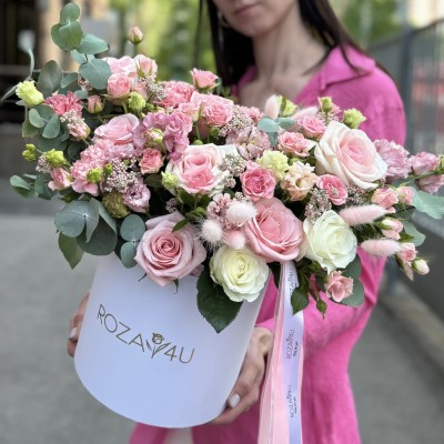 Авторская композиция в коробке Серенада