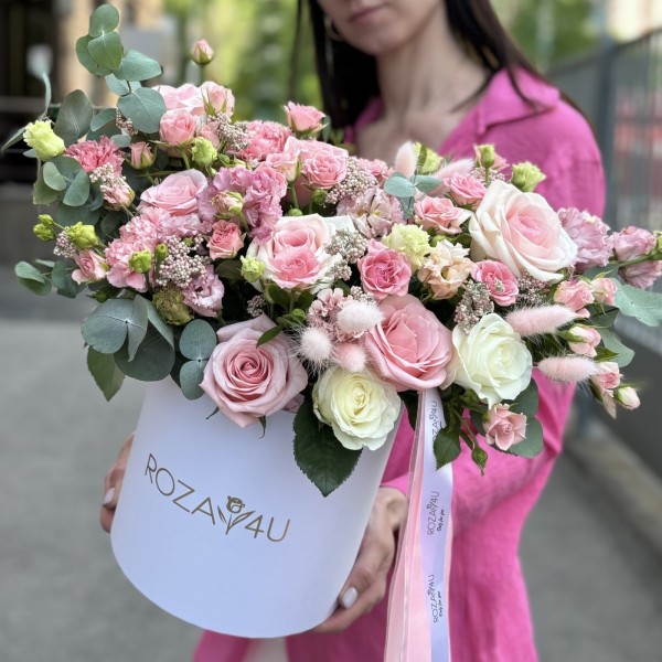 Авторская композиция в коробке Серенада