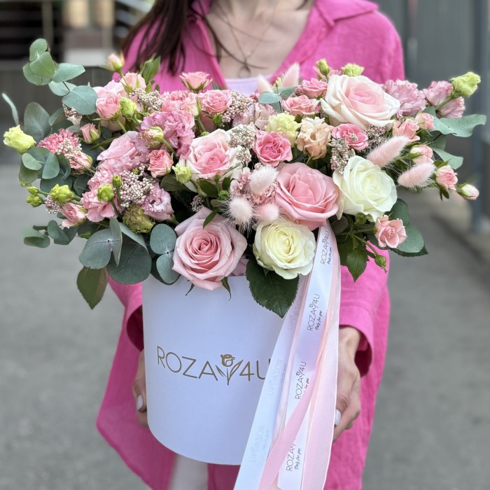 Авторская композиция в коробке Серенада