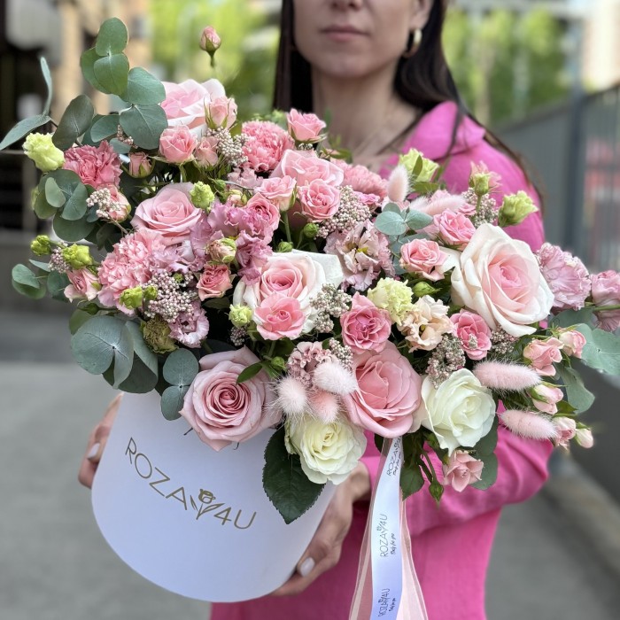 Авторская композиция в коробке Серенада