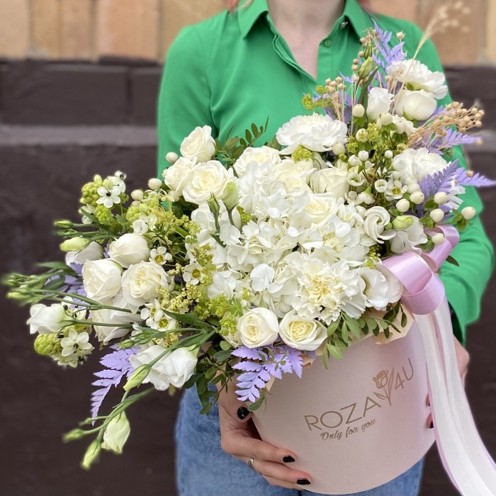 Композиция в коробке Стильный сюрприз