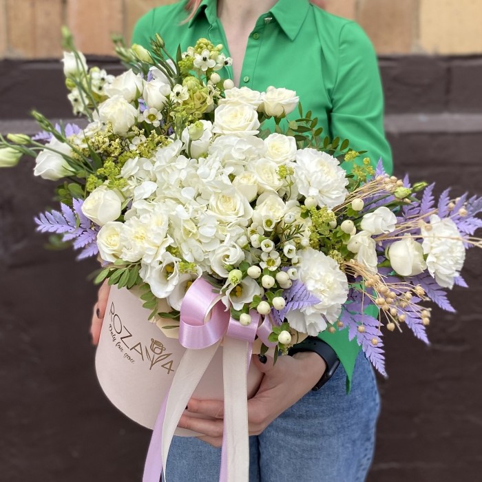 Композиция в коробке Стильный сюрприз