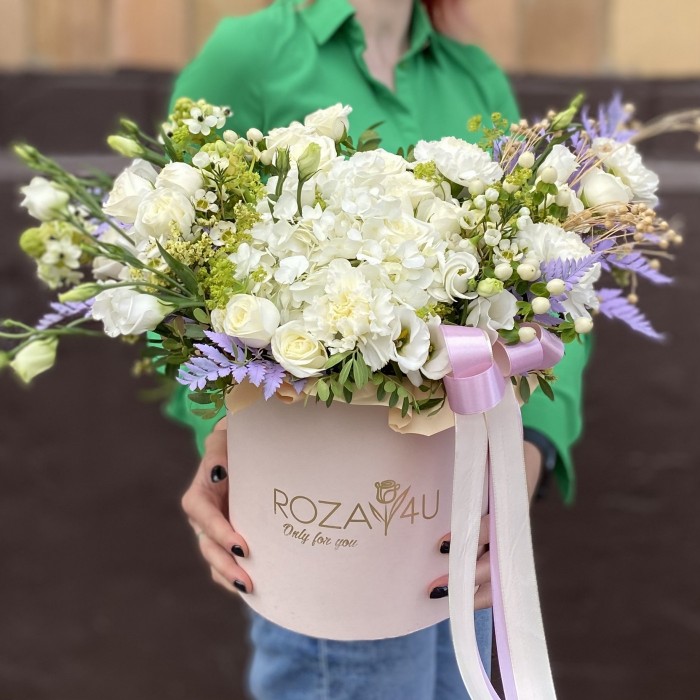 Композиция в коробке Стильный сюрприз