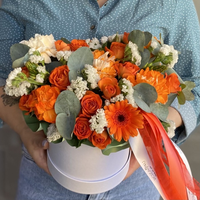 Композиция в коробке Яркая Эмоция