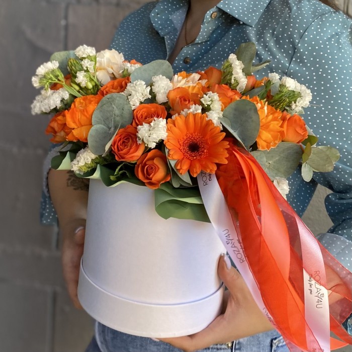 Композиция в коробке Яркая Эмоция