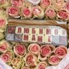 Коробка сердце с розами Любимой Маме