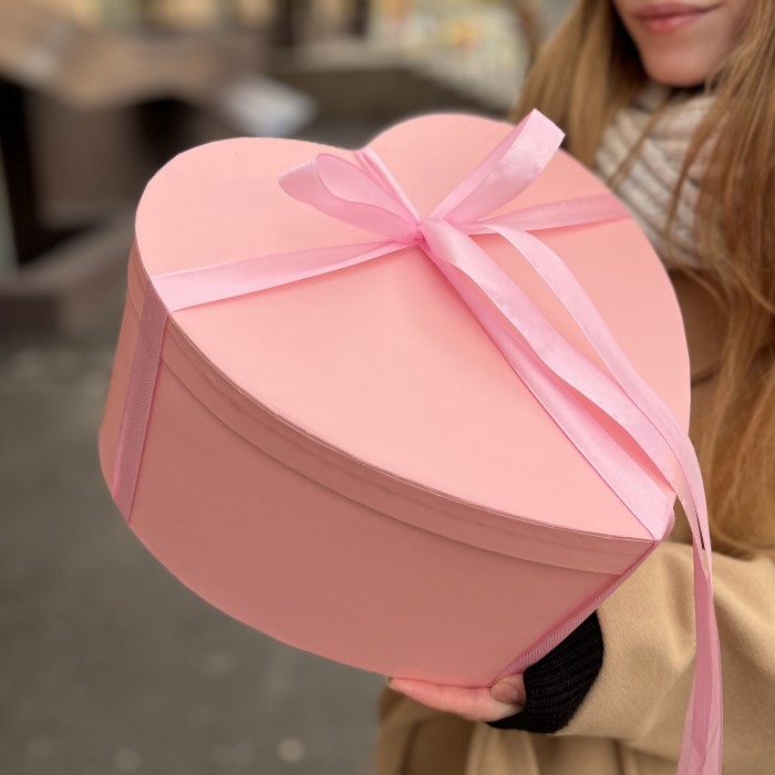 Коробка сердце с розами Любимой Маме