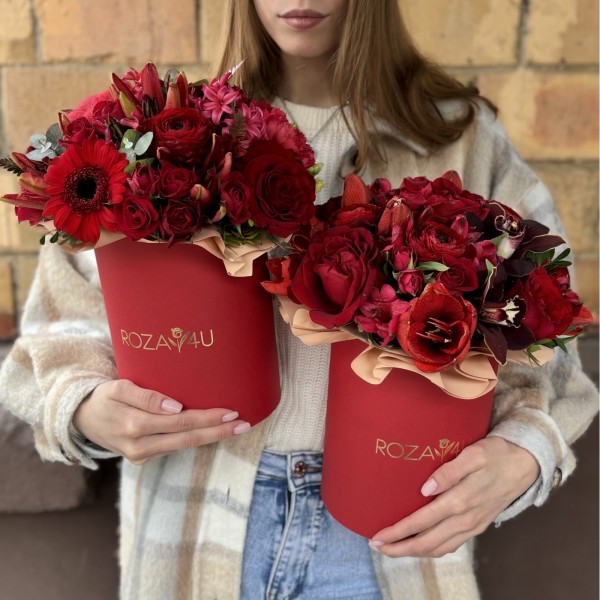 Коробка Красный MIX