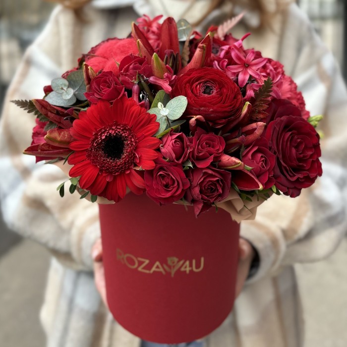 Коробка Красный MIX