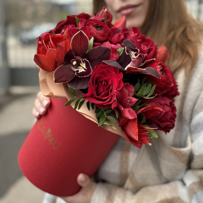 Коробка Красный MIX