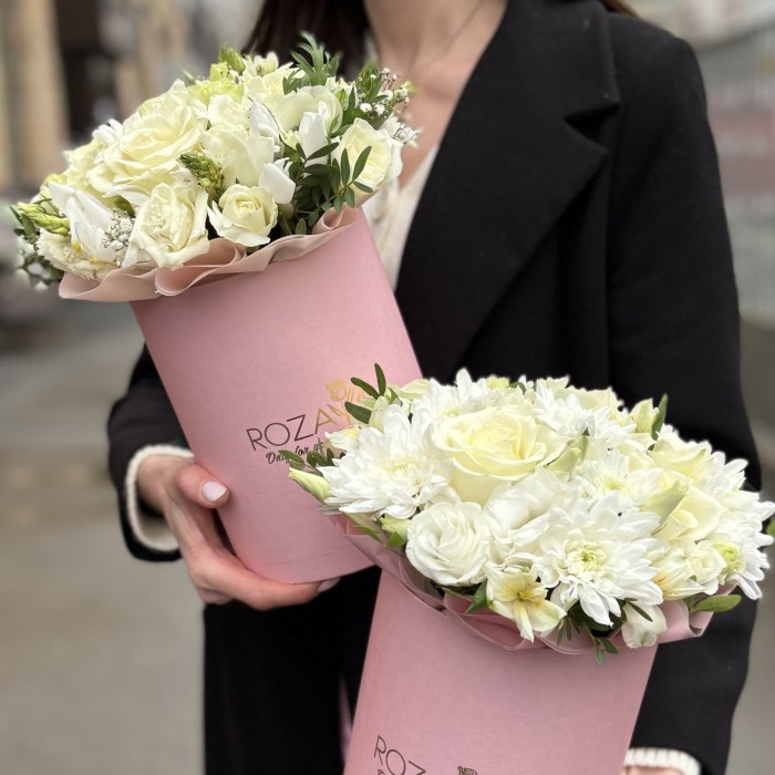 Коробка белый MIX