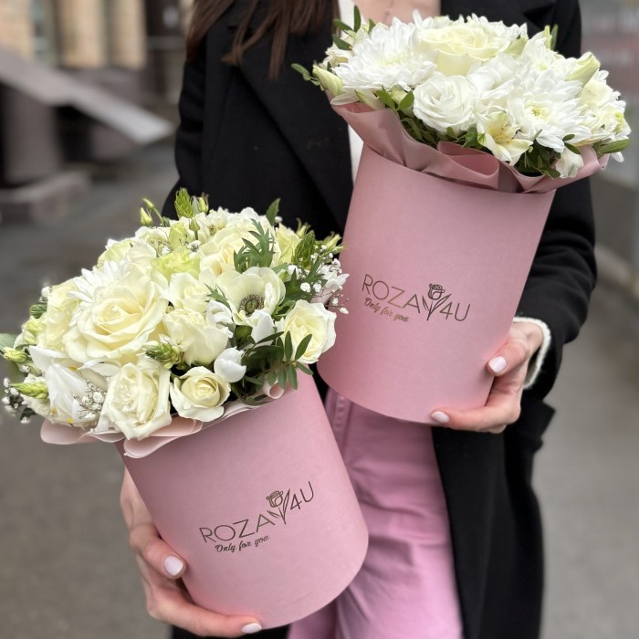 Коробка белый MIX